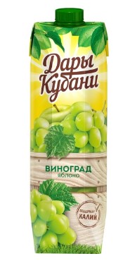 Нектар ДАРЫ КУБАНИ яблоко-виноград 0.95 л