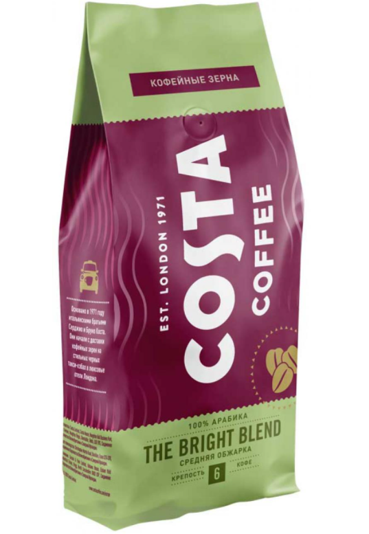    COSTA COFFEE "Bright Blend" 200 