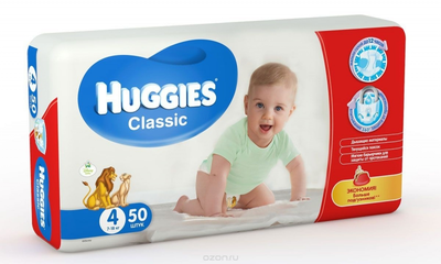  Huggies Classic 4 (7-18 ) 50 