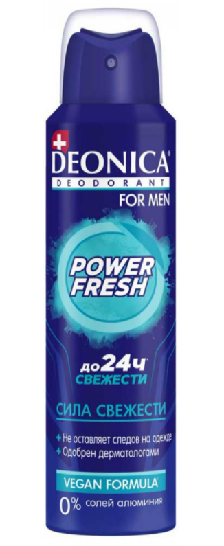  DEONICA "Power fresh for men"  150 