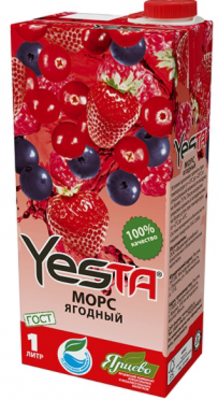 Морс YESTA ягодный 1 л