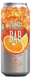 Напиток FRESH BAR "Orange blast" сильногазированный 0.45 л ж/б