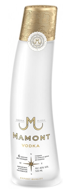 Водка "МАМОНТ"