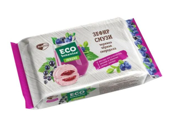 Зефир ECO BOTANICA смузи черника-черная смородина 280 г