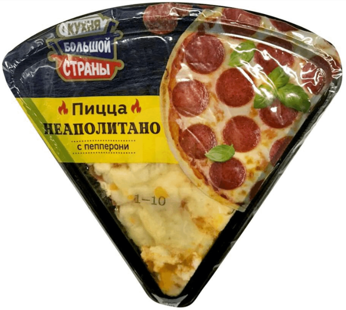 Пицца КУХНЯ БОЛЬШОЙ СТРАНЫ "Неаполитано с пепперони" 160 г