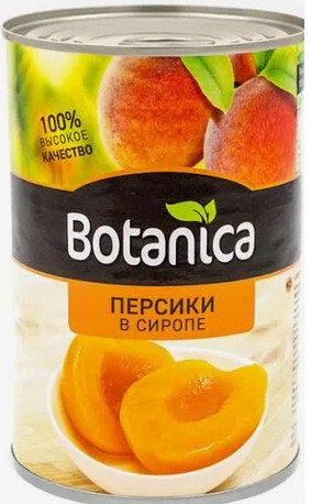 Персики Botanica в Сиропе 425мл ж/б