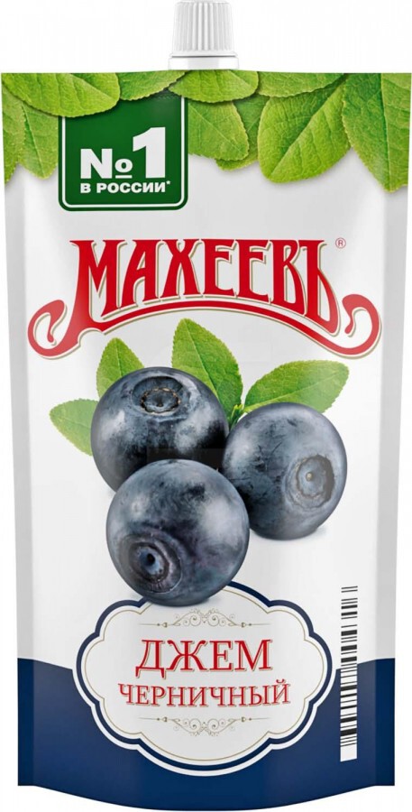 Джем МАХЕЕВЪ черничный 300 г