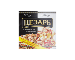 Пицца ЦЕЗАРЬ с ветчиной и гирбами 420 г
