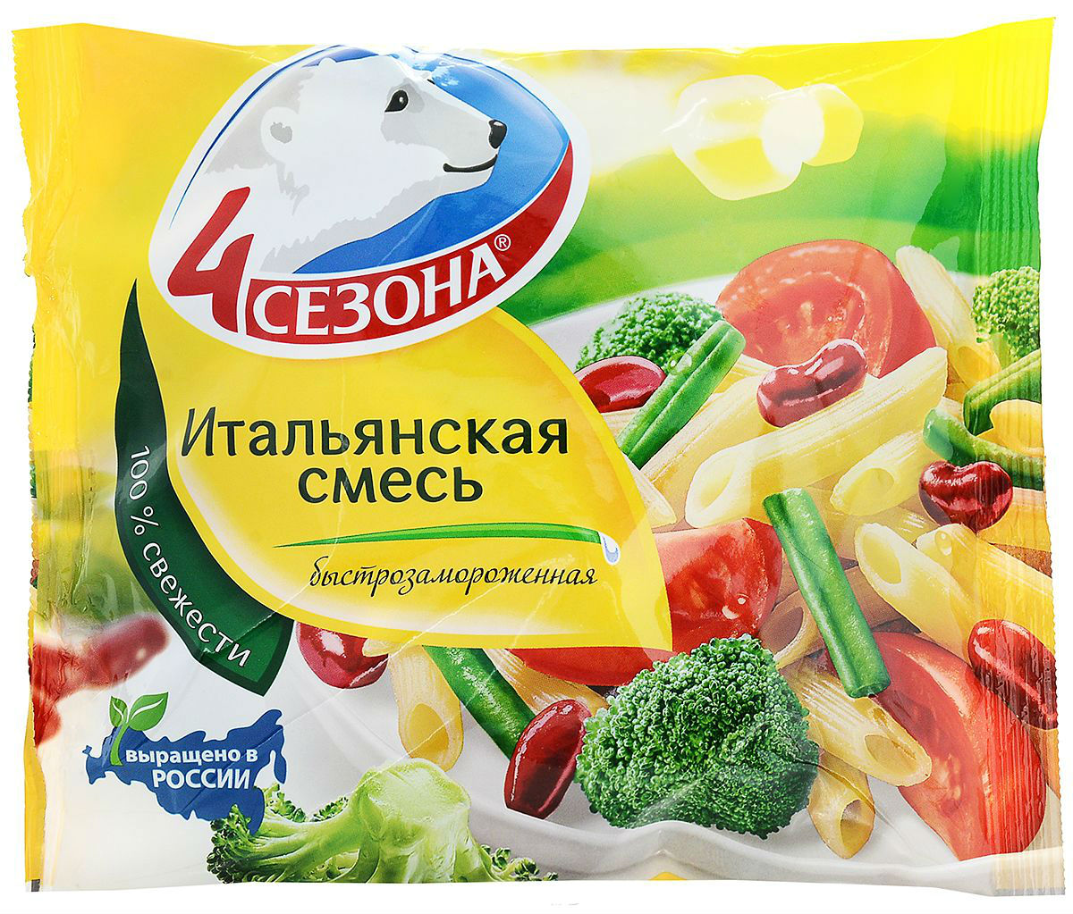 Овощная смесь 4 СЕЗОНА "Итальянская смесь" 400 г