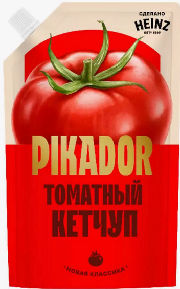 Кетчуп Picador Томатный 300г Дой-пак