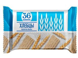 Хлебцы 36 КОПЕЕК пшенично-ржаные 80 г