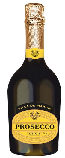 Вино игристое белое брют "Villa Di Marina Prosecco" 0.75 л.