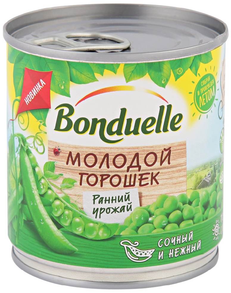 Горошек зеленый BONDUELLE молодой 200 г