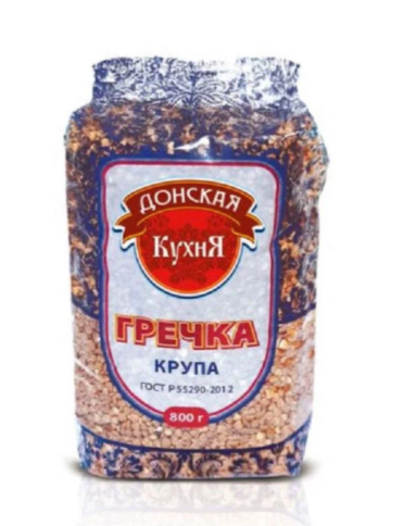 Крупа ДОНСКАЯ КУХНЯ гречневая 800 г