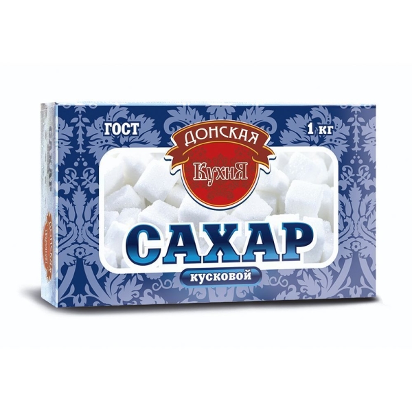Сахар ДОНСКАЯ КУХНЯ рафинад кусковой 1 кг