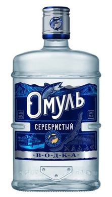Водка "Омуль Серебристый" 0.5 л.