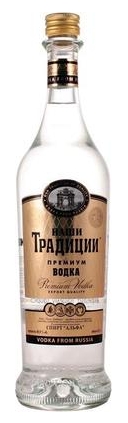Водка "Наши традиции Премиум" 0.5 л.