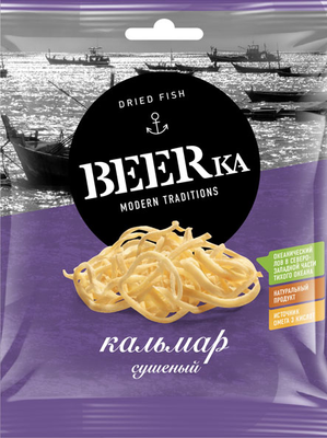 Кальмар BEERKA сушеный 18 г