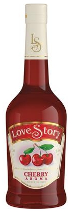 Ликер десертный "Love Story Cherry Aroma" 20% 0.5 л.