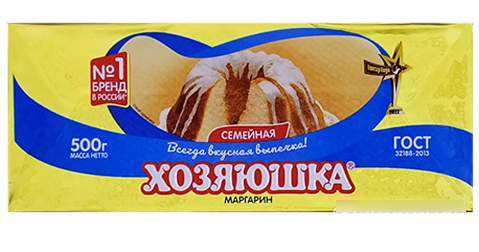 Маргарин "Хозяюшка" сливочный 50% 500гр ф-10