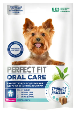Лакомство для Собак Perfect Fit Oral Care Говядина 90г