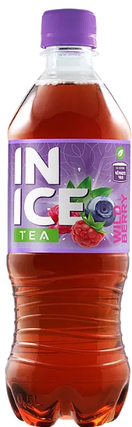 Холодный чай INICE черный со вкусом лесных ягод 0.5 л