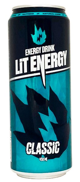 Напиток энергетический LIT ENERGY "Classic" со вкусом клюквы и барбариса 0.45 л