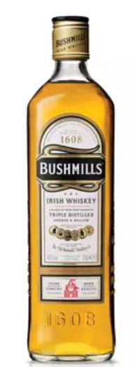 Виски купажированный "Bushmills Original Irish Whisky" 0.7 л.