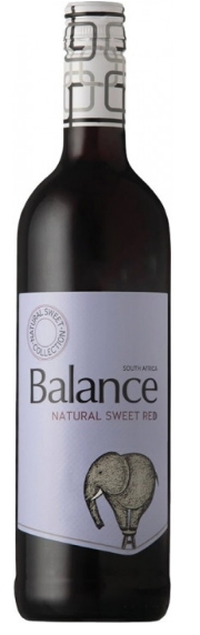 Вино выдержанное красное полусладкое "Balance Natural Sweet Red" 0.75 л.