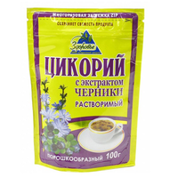 Цикорий растворимый ЗДОРОВЬЕ с экстрактом черники 100 г