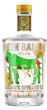 Джин "Green Baboon Citrus" 0.5 л.