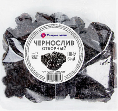 Чернослив Отборный 300г Сладкая Жизнь