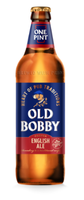Напиток пивной пастеризованный "Old Bobby Ale" 0.568 л.