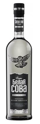 Водка "БЕЛАЯ СОВА КЛАССИЧЕСКАЯ"