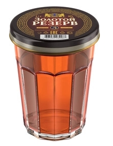 Коньяк пятилетний "Золотой резерв" 0.1 л.