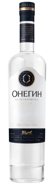 Водка "ОНЕГИН" 0.7 л.
