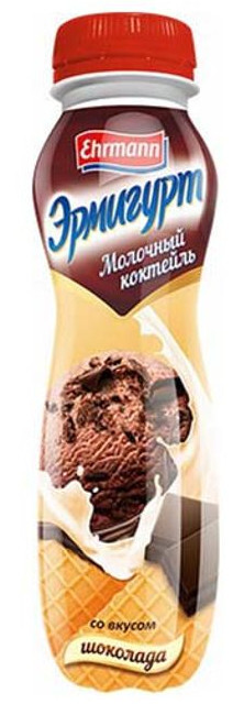 Коктейль Эрмигурт шоколад 280г