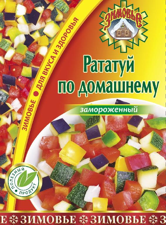 Овощная смесь ЗИМОВЬЕ "Рататуй по-домашнему" 400 г