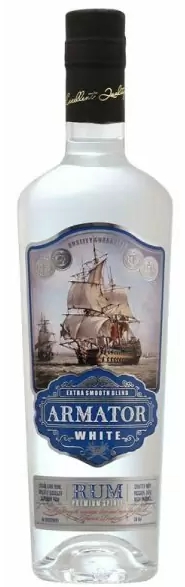 Ром невыдержанный "Armator White" 38% 0.7 л.
