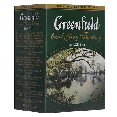 Чай черный GREENFIELD "Earl Grey Fantasy" 100 г