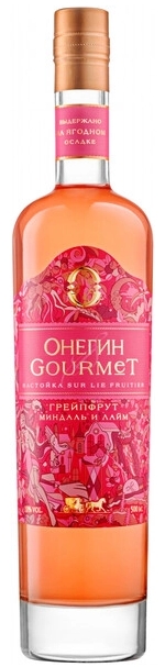 Настойка сладкая замутненная "Онегин Gourmet Грейпфрут" 0.5 л.