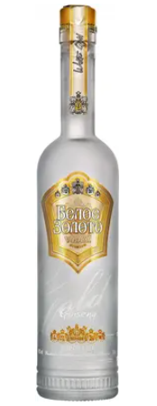 Водка "БЕЛОЕ ЗОЛОТО ПРЕМИУМ" 0.5 л.