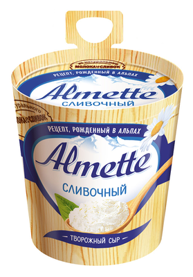 Сыр ALMETTE творожный сливочный 150 г 60%