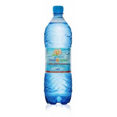 Вода природная питьевая "Синеборье" газированная 1,5 л