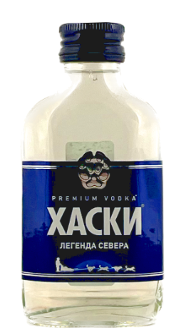 Водка "Хаски" 0.1 л.