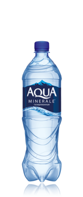 Вода питьевая AQUA MINERALE газированная 1 л