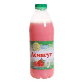 Напиток сывороточный ДЕМИГУТ клубника-малина 930 мл 0,1%
