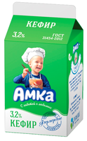 Кефир АМКА 450 г 3,2%