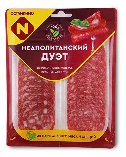 Колбаса Останкино Милано нар. с/к  90 г