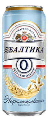 Пивной Напиток Балтика 0 Пшеничная ж/б 450 мл
